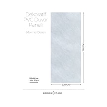 120 Cm X 280 Cm Duvar Paneli,salon,duvar,tv Ünitesi-açık Yeşil Mermer Desen Mt205-120x280