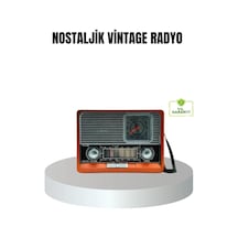 Vintage Radyo Nostaljik Tasarım Ve Modern Teknoloji Bir Arada Vintage Radyo Nostaljik Tasarım Ve Modern Teknoloji Bir Arada