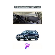 Suzukı Grand Vitara 2003-2006 Uyumlu Torpido Örtüsü Yansıma Önleyici Tam Koruma K44