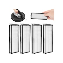 4 Adet Hepa Filtre Roborock Qrevo S/qrevo Plus/qrevo Curv/qrevo Pro/qrevo Maxv/qrevo İçin, Robot Elektrikli Süpürge Filtre Aksesuar Kiti
