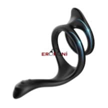 Erofoni Medikal Silikon Uyarıcılı Testis Ve Penis Halkası