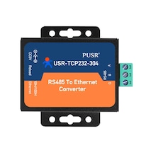 Usr-tcp232-304 Rs485 To Ethernet Çevirici Modül Metal Kutu Endüstriyel Tip Seri Port Sinyal Çevirici