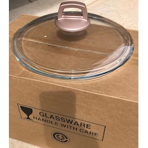 Karaca Rose Gold Kulp Ve 20 Cm Cam Kapağı Çok Renkli