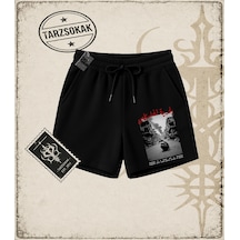 Tarzsokak Gotik & Grunge Streetwear Palestıne 2 Unisex Şort Siyah