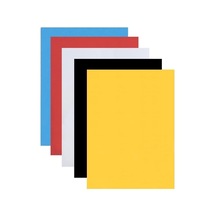 Artlantis Renkli Mukavva 5 Renk 35x50 Cm 1 Paket Sert Renkli Karton 1.0 Mm Okul Okul Öncesi Anasınıfı Hobi Etkinlik