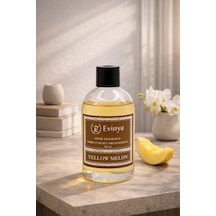 Yellow Melon 100 Ml Bambu Çubuklu Oda Kokusu Ferah Kavun Kokulu Reed Diffuser Vanilla
