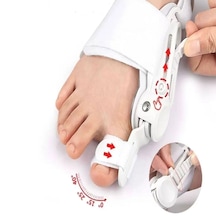 Ayarlanabilir Ayak Baş Parmak Kemik Düzeltici Halluks Valgus Bunyon Aparatı, Gece Gündüz Kullanı