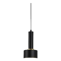 Rsylight Retro Metal Modern Dekoratif Rustik Tekli Siyah Avize-rys9019049