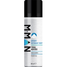 M Man Tıraş Köpüğü Sport Seyahat Boy 50 Ml 5 Adet