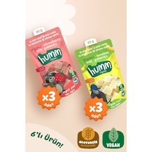 Hummorganic Organik Glutensiz Vegan Mini Küpler Atıştırmalık Paketi - 6 adet (2 çeşit)