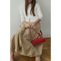 Suud Collection Camel Kemerli Balon Etek