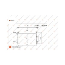 Erp Klima Radyatörü Honda Cıvıc Vııı Hatchback Fn,fk Eurorepar 1682228980