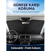 Mini Cooper, Fiat 500, Smart Fortwo, Hyundai İ10, Kia Picanto Uyumlu Oto Şemsiye Yeni Nesil