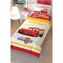 Taç Lisanslı Cars Tek Kişilik Nevresim Takımı