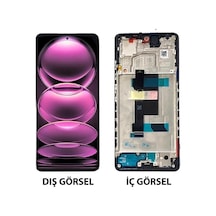 Teknonet Xiaomi Redmi Note 12 Pro 5g Uyumlu Lcd+dokunmatik+çıtalı