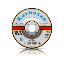Karbosan 115 X 6.4 Metal Taşlama Taşı 10 Adet