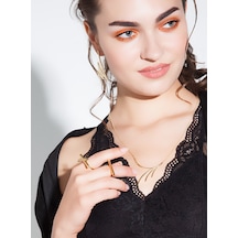 Kuyumcudukkani Zincirli "el İşi Şimşek Figürlü"kolye-37227-r Rose Gold Kuyumcudukkani Zincirli "el İşi Şimşek Figürlü"kolye-37227-r Rose Gold
