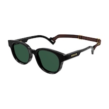 Guccı 1237s 001 53 Unisex Güneş Gözlüğü Siyah