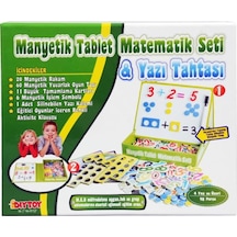 +4 Yaş Manyetik Oyuncaklar Tablet Matematik Seti ve Yazı Tahtası (diytoy)