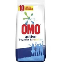 Omo Active Beyazlar ve Renkliler İçin 10 KG Toz Çamaşır Deterjanı