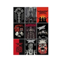 Metal Müzik Grupları- Baby Metal Çoklu Sticker Seti Diğer
