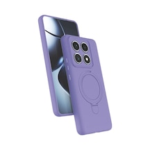 Xiaomi Mi 14t Pro Regal Magsafe Standlı Kapak - Lila 1