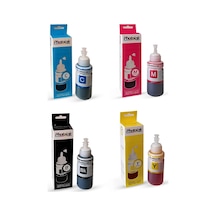 Photoink 4x70 Ml Plus L Serisi Mürekkep, Epson Uyumlu 4 Renk Takim - L100/l110/l200/l210/l220/l300/l310/l355/l365/l455/l550/l565/l800/l810/l850/l1300/l1800/ L382/l386/l455/1455/l3050/l3060/l3070