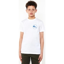 Tshirthane The Mentalist Blue Bird Lodge Beyaz Çocuk Bisikletyaka Tshirt 001
