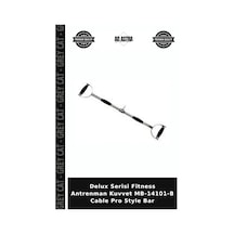 Delux Serisi Fitness Antrenman Kuvvet Mb-14101-b Cable Pro Style Bar