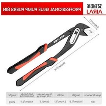 Maoyaya 8/10/12 İnç Çok Fonksiyonlu Yapışkan Pompa Pense, Hızlı Bırakma Mekanizmalı