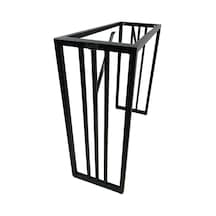 İremmetal Bar Tipi Masa Bar Masası Metal Yemek Masası Ayağı-Ücretsiz Kargo