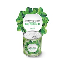 Konserve Bahçem Evde Konservede Sultani Bamya Yetiştirme Kiti