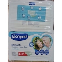 Polyethilen Belbantlı Canped Yetişkin Hasta Bezi Büyük Large 100-150 Cm 2 X 30 60 Adet L