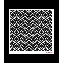 Hdm102 Cadence Home Dekor Stencil 25X25