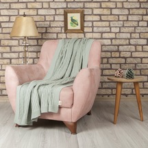 Betires Home Tp15007 Örgü Koltuk Şalı Mint