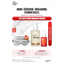 The Simple Plan Breakout Control & Gözenek Bakım Seti - Serum + Temizleyici Uyku Maskesi Hediyeli 2'li