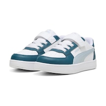 Puma 39383937 Caven 2.0 Ac+ Ps Unisex Çocuk Günlük Spor Ayakkabı Beyaz