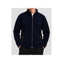 Riyal Textil Erkek Polar Ceket Lacivert Lacivert