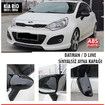 Kia Rio / 2012 -2016 Sinyalsiz Uyumlu Batman Yarasa Ayna Kapağı