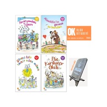 Behiç Ak - 4 Kitap Set - Akvaryumdaki Tiyatro - Güneşi Bile Tamir Eden Adam - Pat Karikatür Okulu