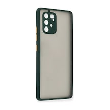 Samsung Galaxy A91 / S10 Lite Kılıf Montreal Silikon Kapak - Yeşil 0.2M-Çok Renkli