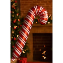 Ayrex Yılbaşı Ağacı Süsü Noel Gold Şekerleri Yılbaşı Temalı Hediyeler Folyo Noel Balonu 1 Adet 84-39 Cm Genel