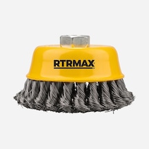 Rtrmax Rh22108 Burgulu Çanak Fırça 80 Mm