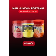 Mytee 3'lü Limon - Portakal - Nar Aromalı Granül İçecek Tozu 3 X 250gr 750 G