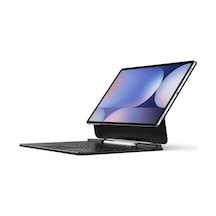 Samsung Galaxy Tab S8 Ultra /s9 Ultra/s10 Ultra 14.6 İnç İle Uyumlu Magic Keyboard Touchpad Türkçe Kalem Bölmeli Işıklı Klavyeli Kılıfı Sm-x920
