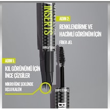 Maybelline New York Brow Insert Çift Uçlu Kaş Kalemi 02 Soft Brown