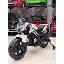 Akülü Motor 3-8 Yaş Beyaz