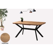 Anka Açılır Mdf Masa Tesla Metal Ayak Mutfak,salon,yemek Odası Masası 80x130 Cm Dişbudak - Siyah Anka Açılır Mdf Masa Tesla Metal Ayak Mutfak,salon,yemek Odası Masası 80x130 Cm Dişbudak - Siyah