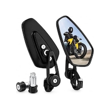 Ayarlanabilir Cnc Alüminyum Motosiklet Dikiz Aynası Seti