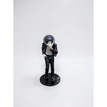 Michael Jackson Billie Jean Moonwalk Dans Pozu Dekoratif Koleksiyon Figürü 10 Cm
